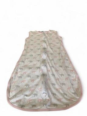 Amazing baby sleepsack cotton size large girl elephant pattern 12-18 month